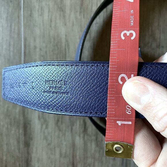 Hermès reversible belt - Picture 8 of 12